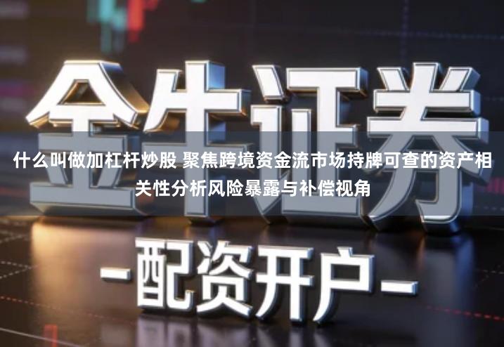 什么叫做加杠杆炒股 聚焦跨境资金流市场持牌可查的资产相关性分析风险暴露与补偿视角