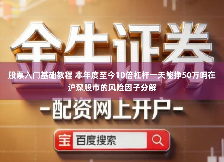 股票入门基础教程 本年度至今10倍杠杆一天能挣50万吗在沪深股市的风险因子分解